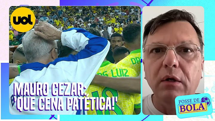 ‘CENA PATÉTICA!’ MAURO CEZAR DETONA DORIVAL FORA DA RODA DOS JOGADORES DA SELEÇÃO ANTES DOS PÊNALTIS