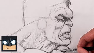 How To Draw The Hulk | Sketch Tutorial