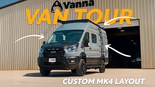 Vanna MK4 Layout Tour | Custom Camper Van