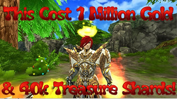 I Used 40k Treasure Shards & Spent 1 Mil Gold On HALO OF HUE For This Cosplay! AdventureQuest 3D