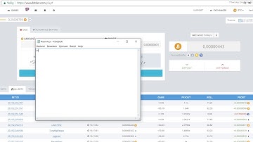 **December 2017** BITSLER SCRIPT! You only need faucet to start