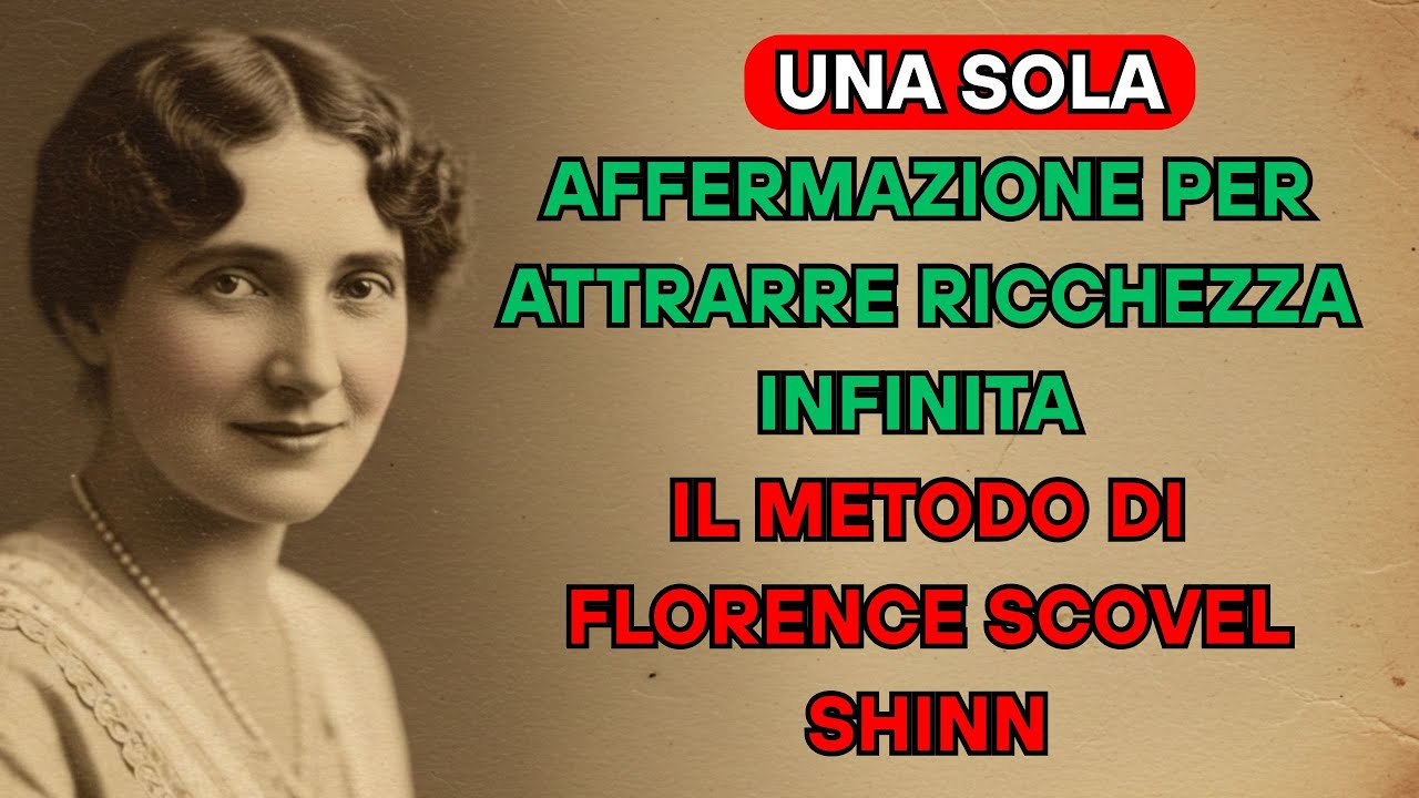 UNA SOLA AFFERMAZIONE PER ATTRARRE RICCHEZZA INFINITA  