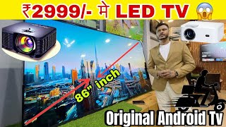 Led projector &amp; Android TV Swaraj Enterprises//Laxmi Nagar//best quality 