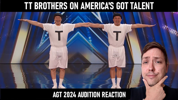 チョコレートプラネット on AGT!? | TT Brothers Will Make You SMILE! | AGT 2024 Auditions Reaction!
