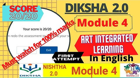 Nistha module 4 Art Integrated Learning