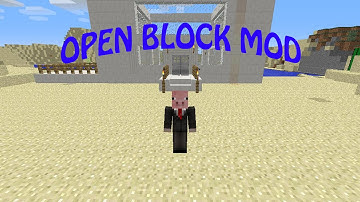 Minecraft "Open Blocks Mod" Showcase