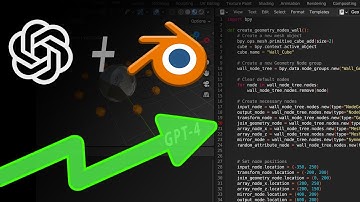 GPT-4 & Blender Changes EVERYTHING