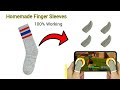 How to make finger sleeves for gaming  finger sleeves for pubg mobile or free fire gameplay