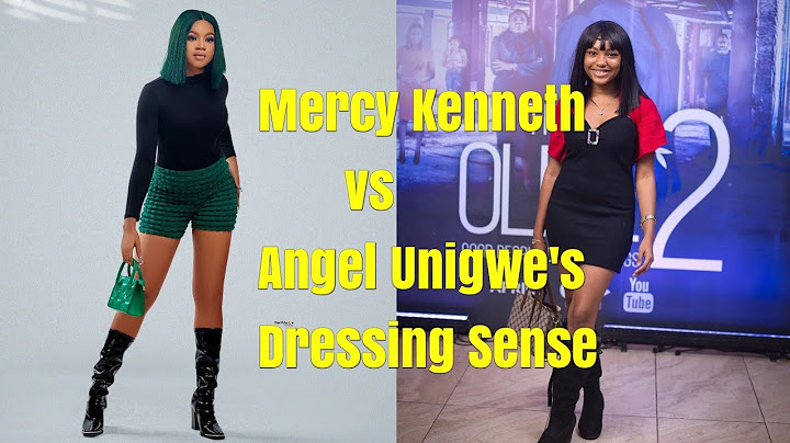 Actress Mercy Kenneth Vs Angel Unigwe's Dressing Sense