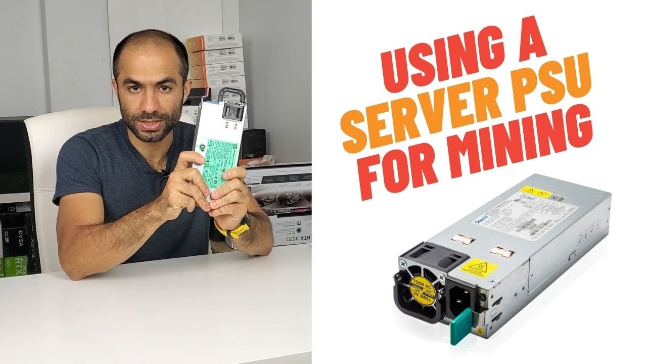 Using a Server PSU for Crypto Mining - YouTube