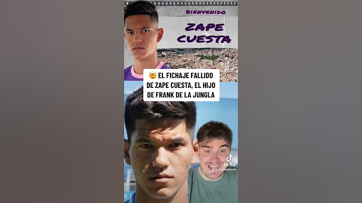 🤯 EL FICHAJE FALLIDO DE ZAPE CUESTA, EL HIJO DE FRANK DE LA JUNGLA