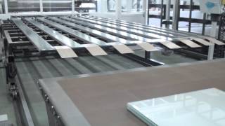 PVB&EVA processing laminated glass with PUJOL100