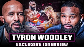 TYRON WOODLEY GOES OFF on JAKE PAUL, KSI, UFC EXIT! | EXCLUSIVE INTERVIEW