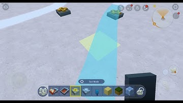 How to build roller coaster in "Mini World: Block Art"