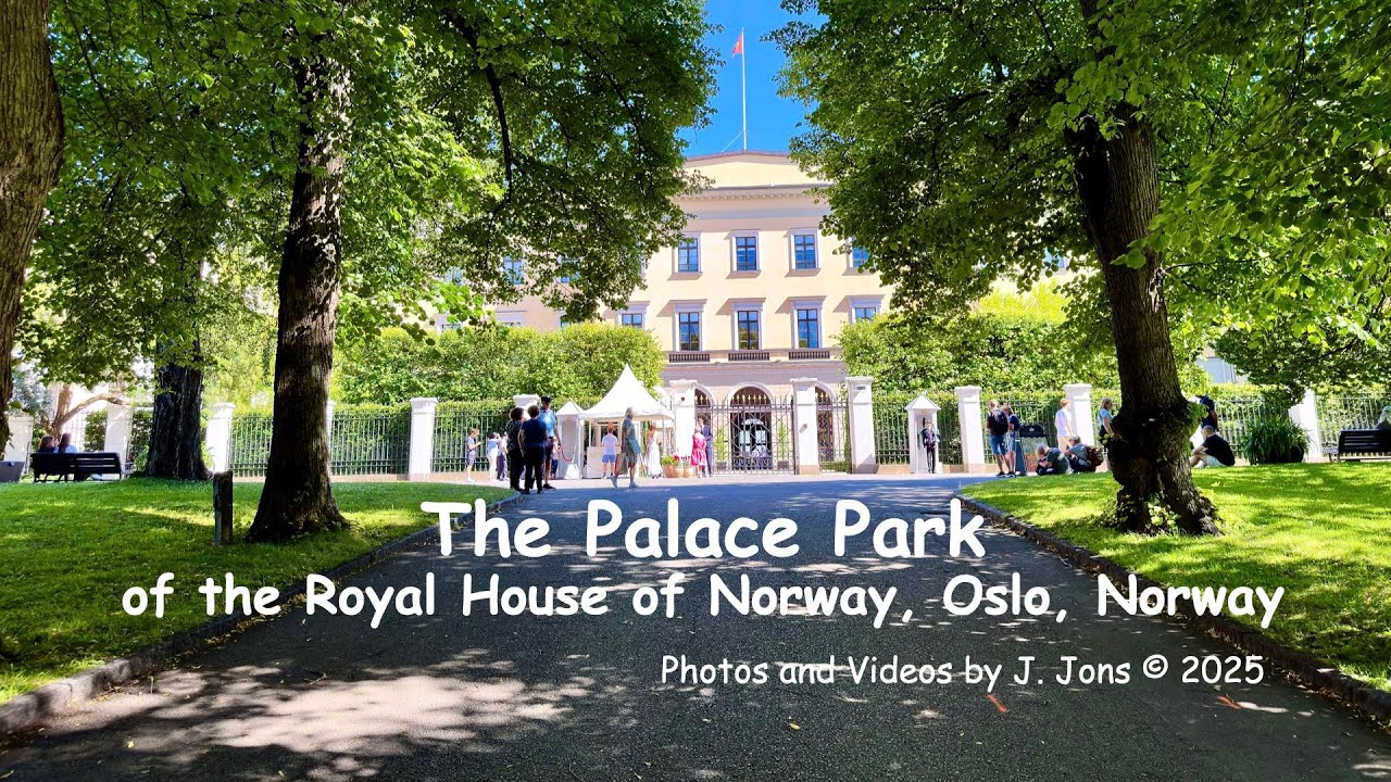 The Palace Park of the Royal House of Norway, Oslo, Norway