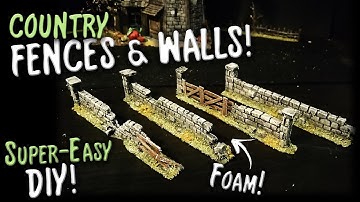 Country Fences and Walls | SUPER-EASY DIY!