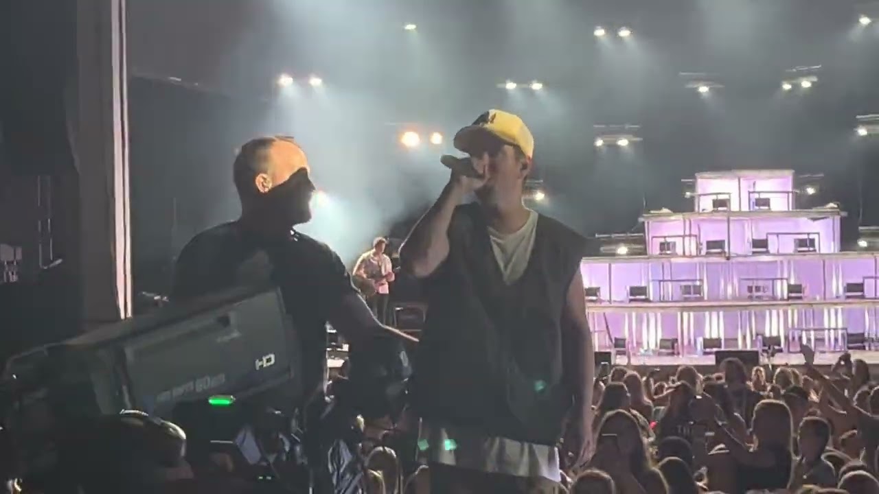 Big Time Rush - Time Of Our Life/Paralyzed (Forever Tour; Gilford, NH; 6/25/2022) (Wide View)