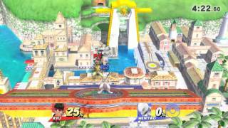 Super Smash Bros Wii U Online Battle Ryu vs. Mewtwo