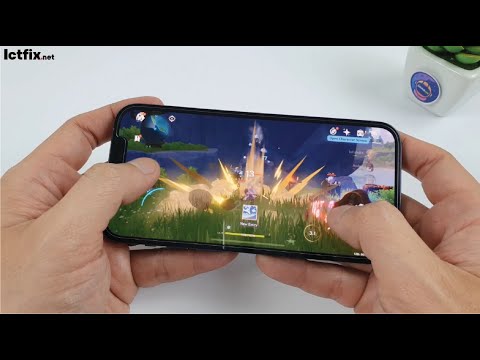 iPhone 12 Pro  test game Genshin Impact | Apple A14, 6GB Ram