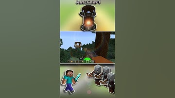 I Destroyed pillager tower 🤯🤯.      #minecraft #minecraftbuilding #minecrafttutorial #gaming #shorts