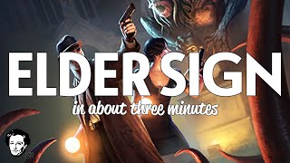 Elder sign in about 3 minutes