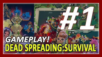 Dead Spreading:Survival Gameplay Walkthrough Part 1 | Border Sniper Level 1-5