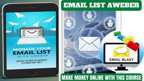 Email list Aweber||very easy earning method by Email marketing||