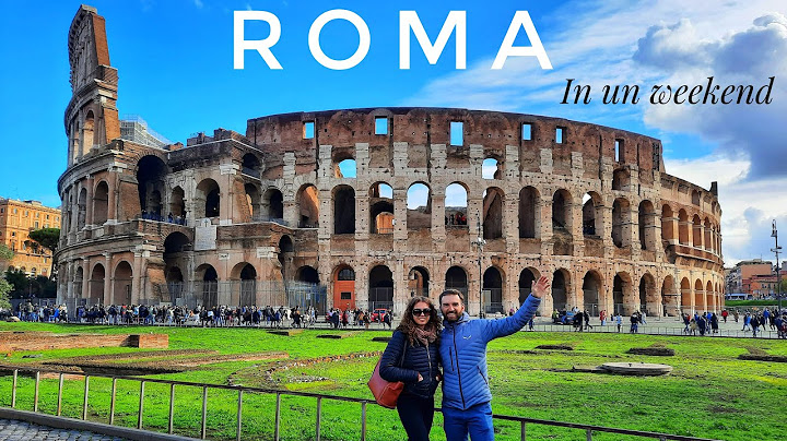 Roma - Un weekend nella Città Eterna - VLOG 4K