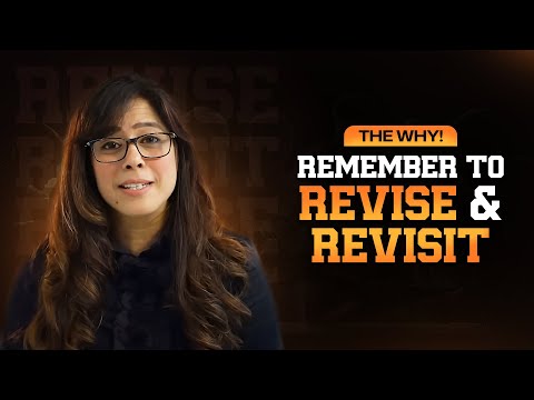Remember to Revise