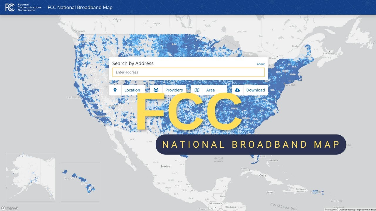 Improve ISP Search with the FCC Broadband Map