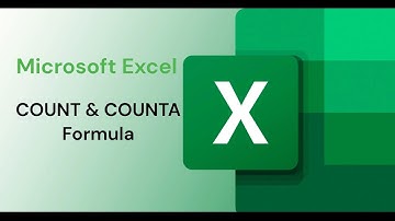 How to use COUNT & COUNTA function in Microsoft Excel | Mastering Excel Functions