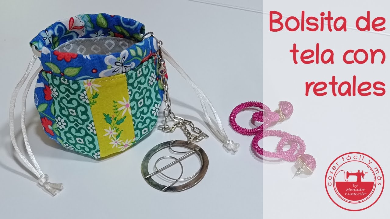 Bolsas de tela / Costura para principiantes/ Coser para regalar o