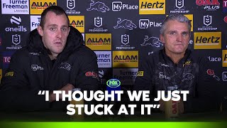 Cleary happy to get through danger game | Panthers Press Conference | Fox League