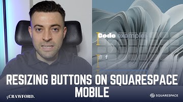Resize Buttons on Mobile Squarespace