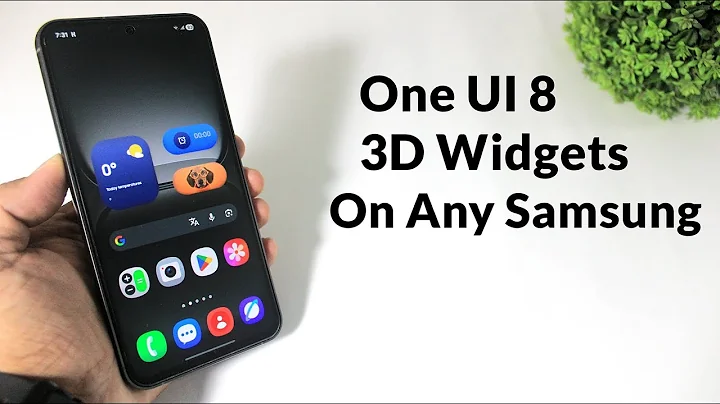 Install ONE UI 8 3D Widgets On Any Samsung Phones
