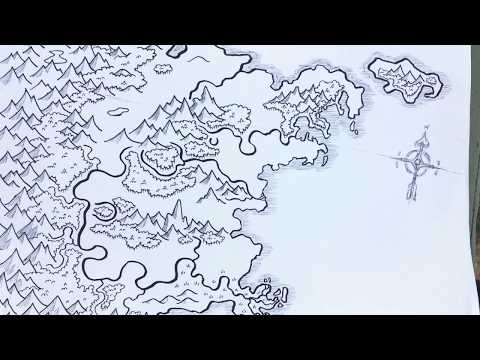 Fantasy Map Making | 4 Kinds of Rivers