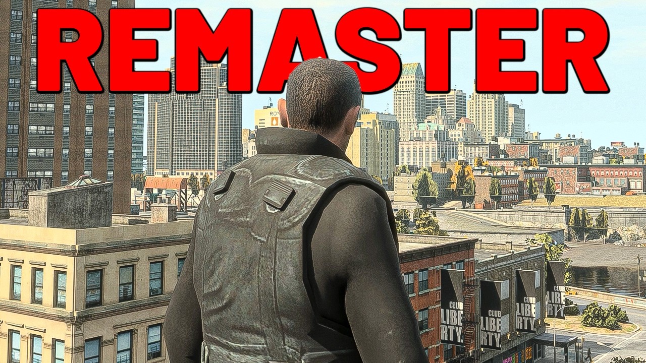 Transformei o GTA 4 em um JOGO DE NOVA GERAÇÃO