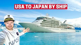 USA to Japan by Luxury Cruise Ship | Silversea Royal Suite