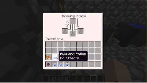 Minecraft: How To Make A Healing Potion