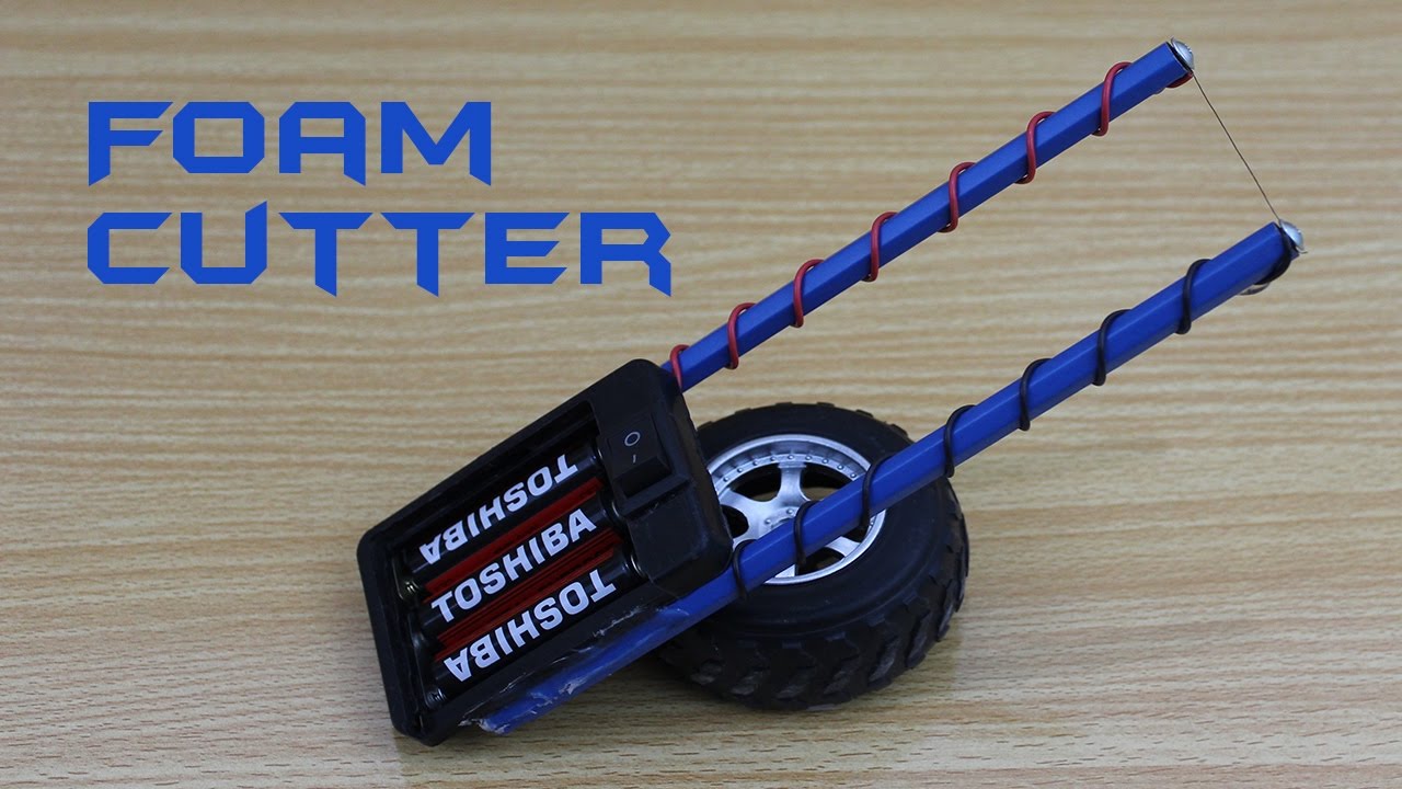 DIY Hot Wire Foam Cutter for handicraft in 20 minutes 