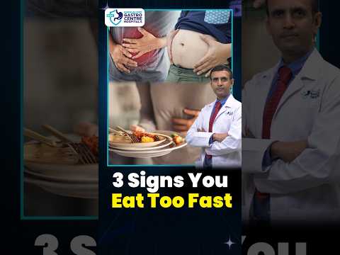 Video Are You Eating Too Fast? 3 Warning Signs Your Body Is Sending You!
