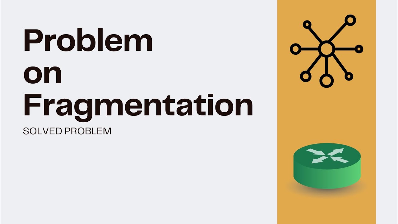 Numerical problem on Fragmentation (Solved Problem 4) - YouTube
