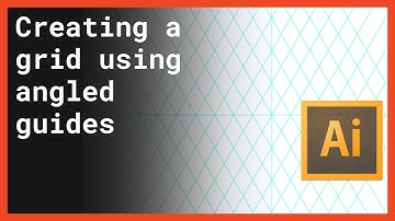Creating angled guides in Illustrator 2017
