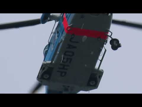 北海道警察航空隊JA05HPだいせつ2（AgustaWestland AW139 中日本航空 ※A139）狙いを定めて飛んで来て家の真上を通過を繰り返す⑥2025年1月20日（月）【初】【10分】