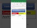 Add Trade Mark in Excel #shorts #shortsfeed #excel