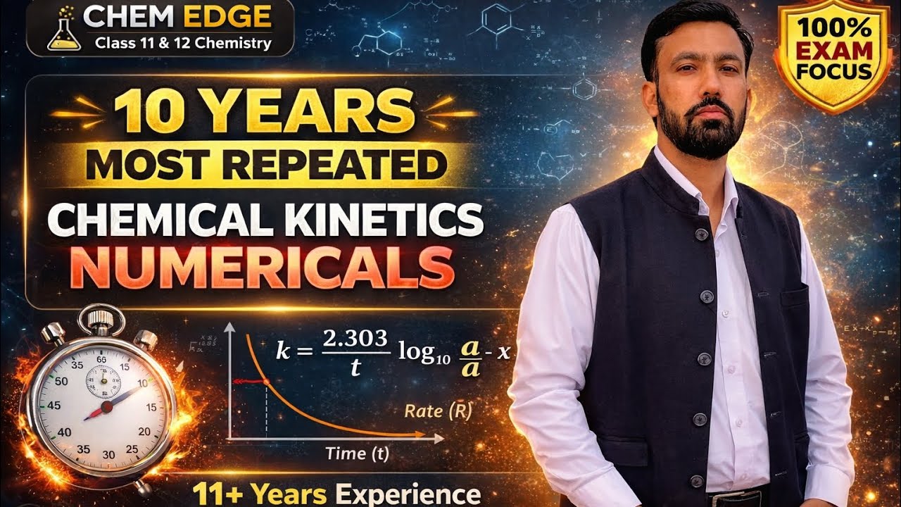 Most repeated numericals of  Chemical kinetics UP and UK Board class 12 