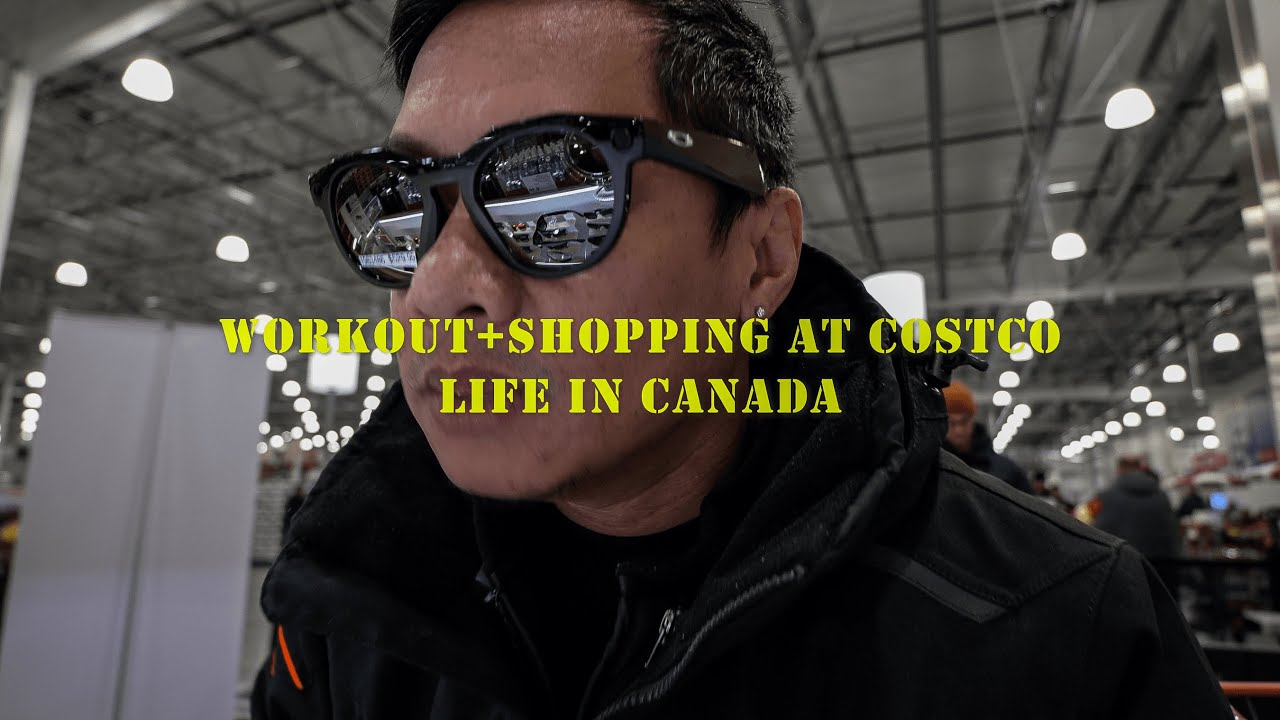 WORKOUT AND SHOPPING AT NEW COSTCO. LIFE IN CANADA #dayinalife #buhayngpinoysacanada| EmersonicYT