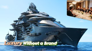 Inside a Brand-Less Mega Yacht Built for Ultimate Privacy