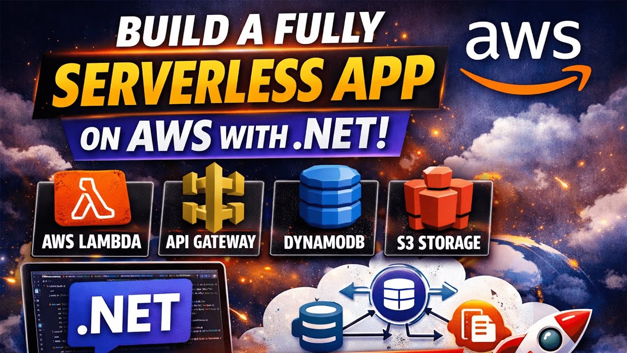 Build a FULLY Serverless App on AWS 🔥 | .NET Lambda + API Gateway ...