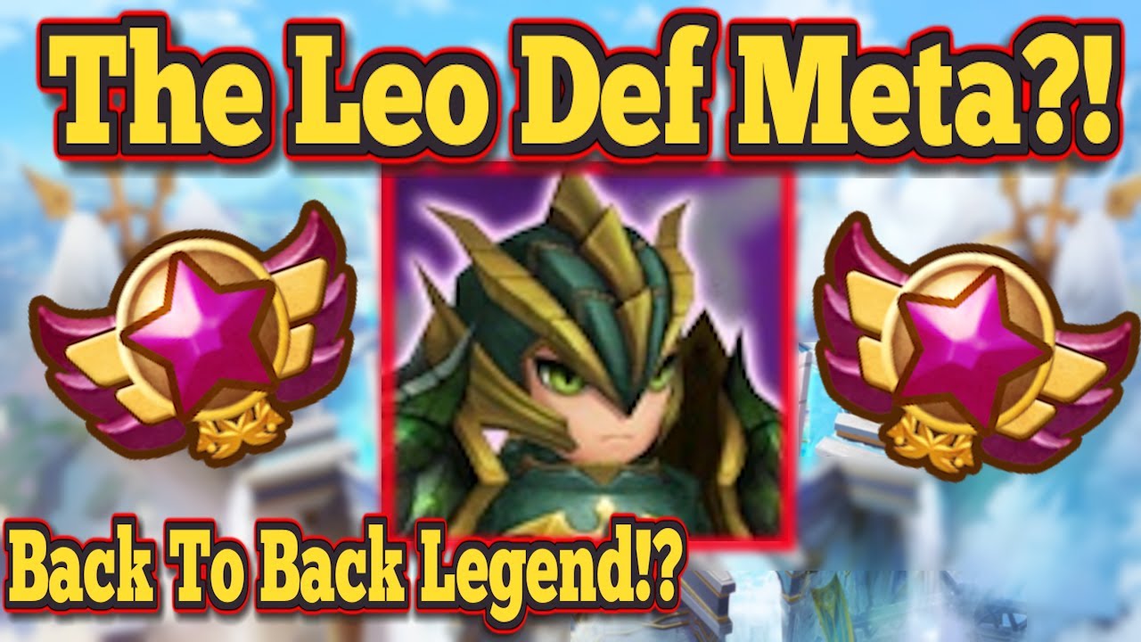 Does The Leo Defence Meta Give me Back to Back Legends?! - Summoners War